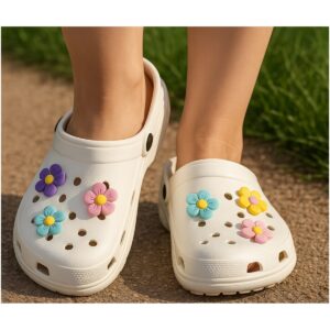 Jibbitz Terlik SüsüRenkçi Çiçekler Papatyalar 6'lı